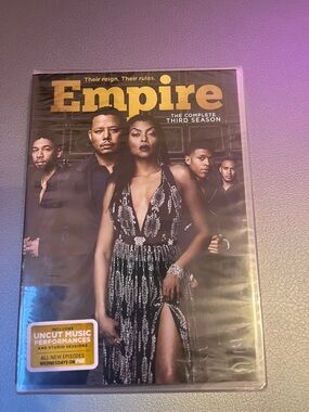 Empire: The Complete Third Season DVD - Gold & Black